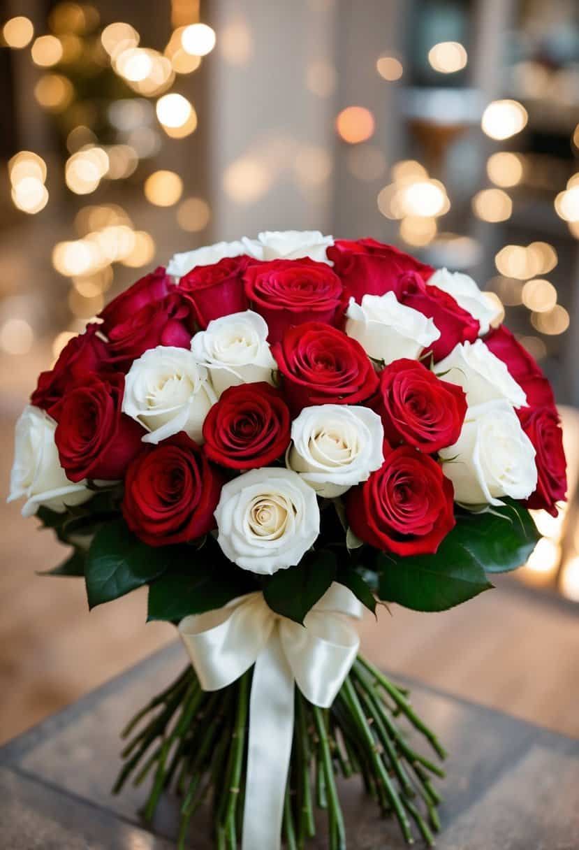 Seizoensgebonden bloemen arrangement